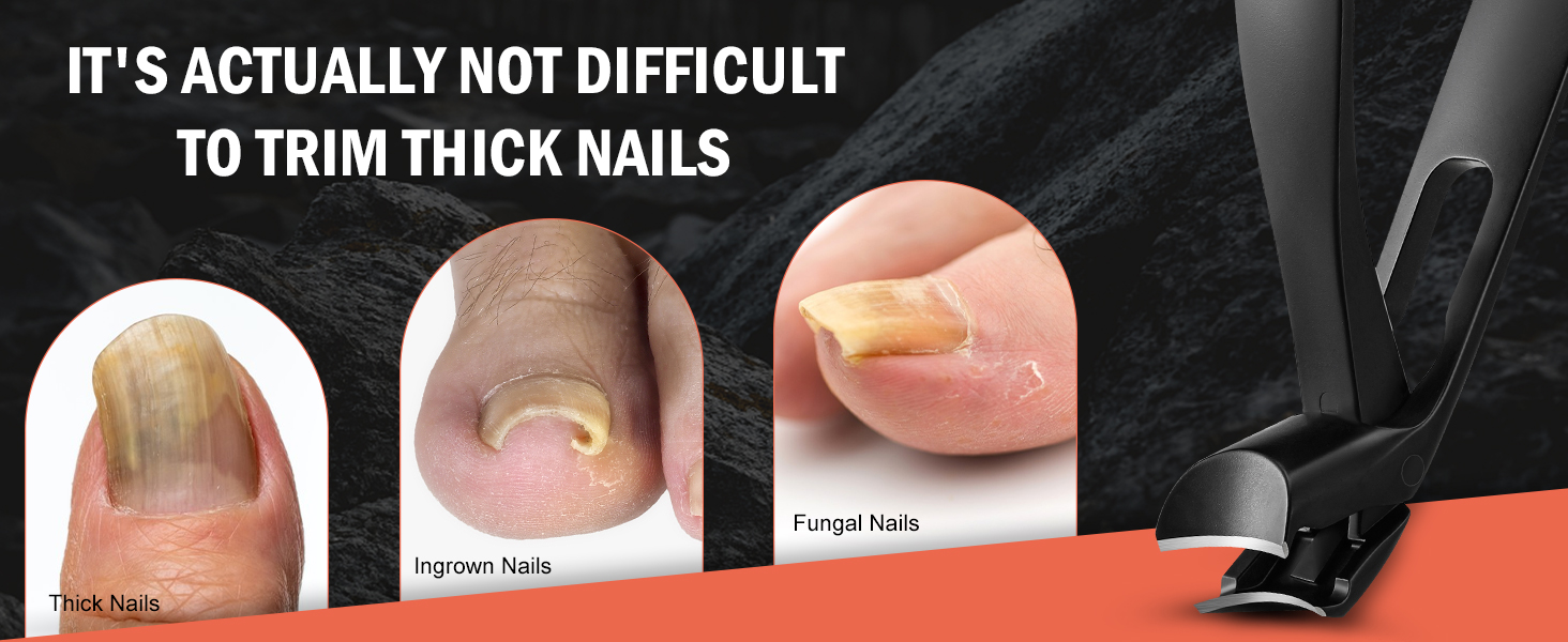 Кусачки для нігтів BEZOX ергономічні з похилим лезом для товстих нігтів (сріблясті) + пилочка для нігтів. Кусачки для нігтів для літніх людей, чоловіків та жінок.