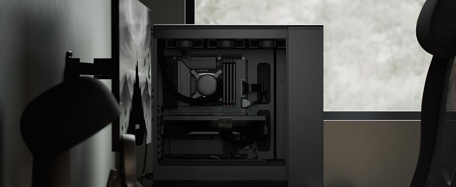 Корпус для ПК Fractal Design Meshify 2 White: Прозора бічна панель з загартованого скла, Mesh-панель, 3 вентилятори Momentum, підтримка ATX/mATX/ITX