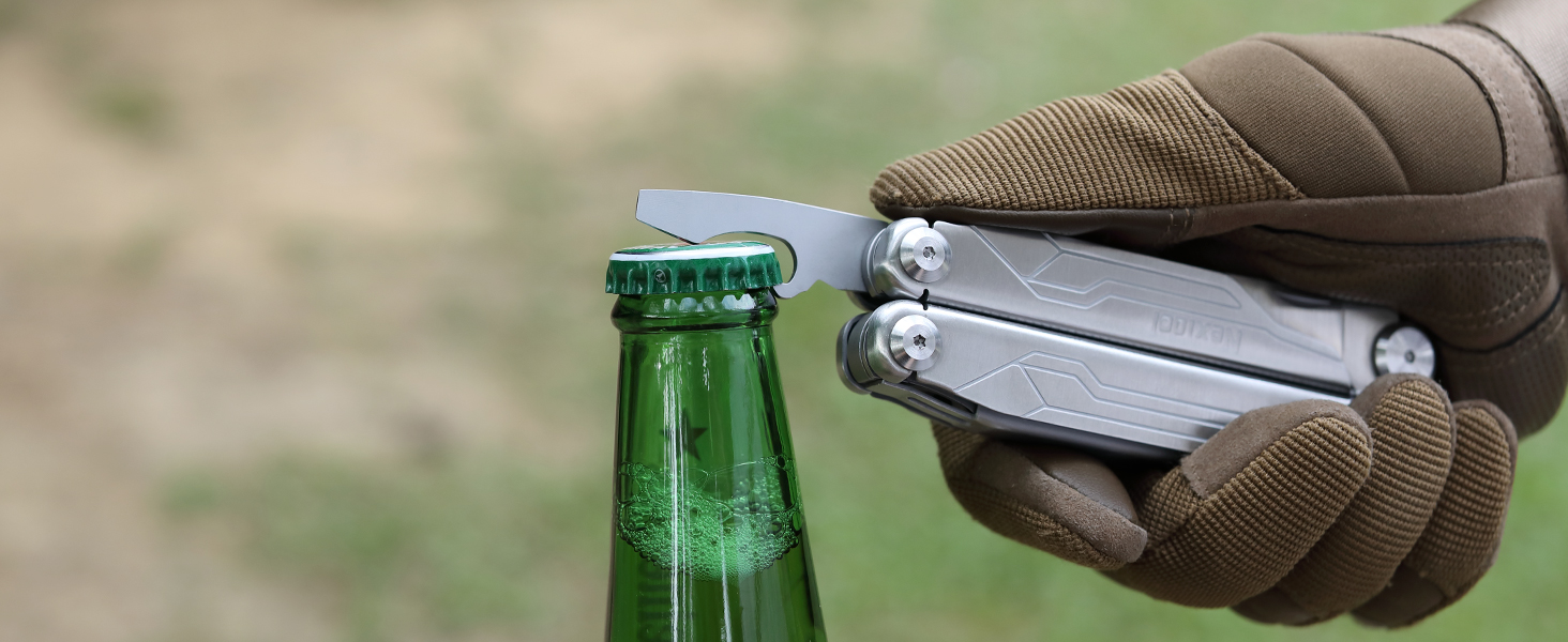 Мультитул NexTool Muiltool 19 в 1: мультифункціональний інструмент з плоскогубцями, ножем, викрутками, ножицями, сталь, для кемпінгу, подарунок для чоловіків