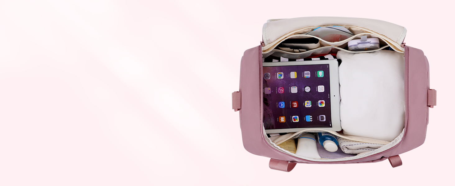 Спортивна сумка Wandf для ручної поклажі в літак (45x36x20 см) з відділенням для взуття та мокрих речей, бежева