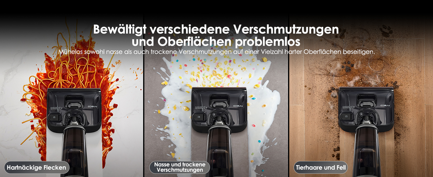 Вертикальний миючий пилосос Tineco Floor One S6 Stretch з функцією самоочищення