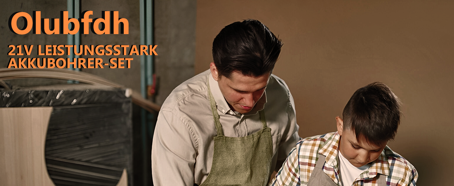 Акумуляторний шурупокрут-дрель 21V з акумулятором 4000mAh, 45Nm, 25+3 ступені, 2 швидкості, LED, 2 акумулятори 2.0Ah та зарядний пристрій, для дому та саду, DIY проєкти (Блакитний)