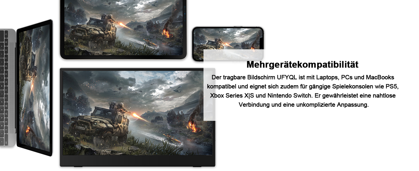 Портативний монітор 15.6