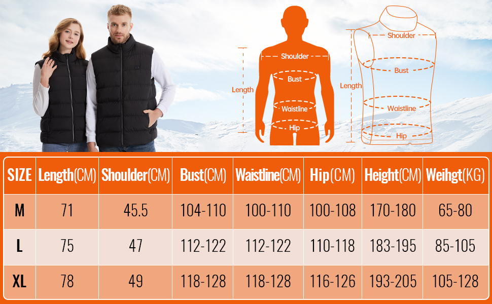 Електрична гріюча жилетка Avarmora для чоловіків та жінок, 13 зон нагріву, 3 температурні режими, флісова жилетка для активного відпочинку, катання на лижах, мотоциклі, риболовлі, чорний колір