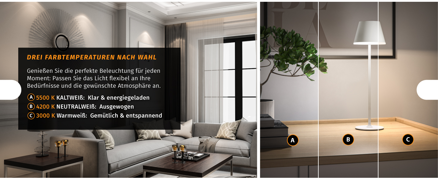 Світлодіодний акумуляторний настільний світильник Brandson з димером та сенсорним керуванням - рожевий (набір 2 шт.)