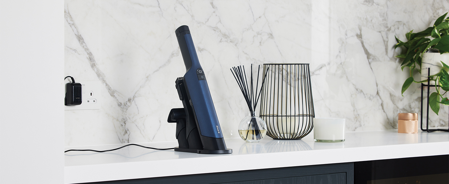 Shark WandVac 2.0: Бездротовий міні-пилосос, блакитний (WV270EU)