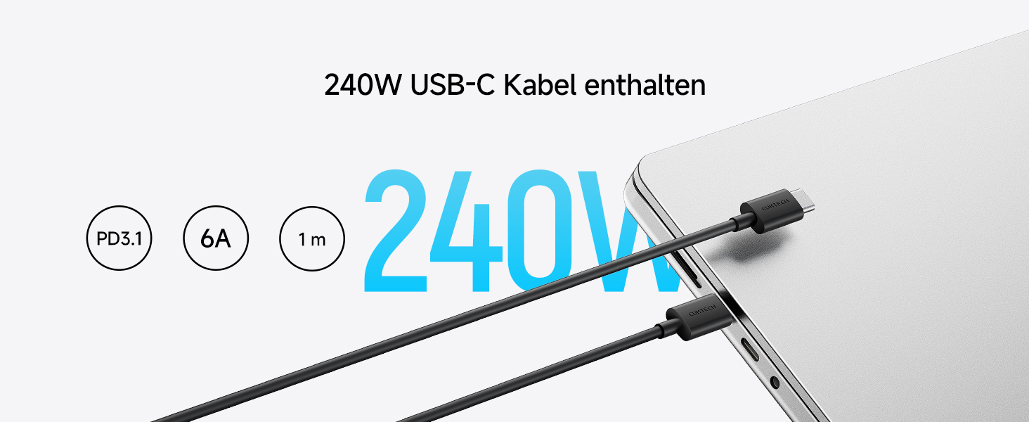 Power Bank CUKTECH 15 Ultra 20000mAh 165W з PD 3.1 та цифровим дисплеєм. Сумісний з iPhone, MacBook Pro, Samsung та іншими пристроями.