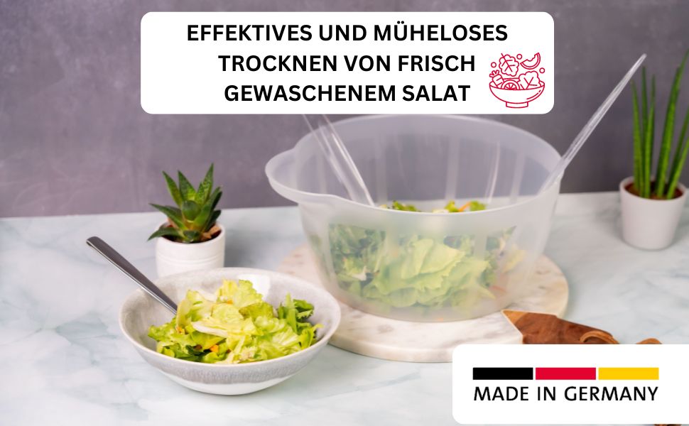 Westmark Salatschleuder 2432224M - Салатниця-центрифуга, PP, м'ятно-зелена, стандарт