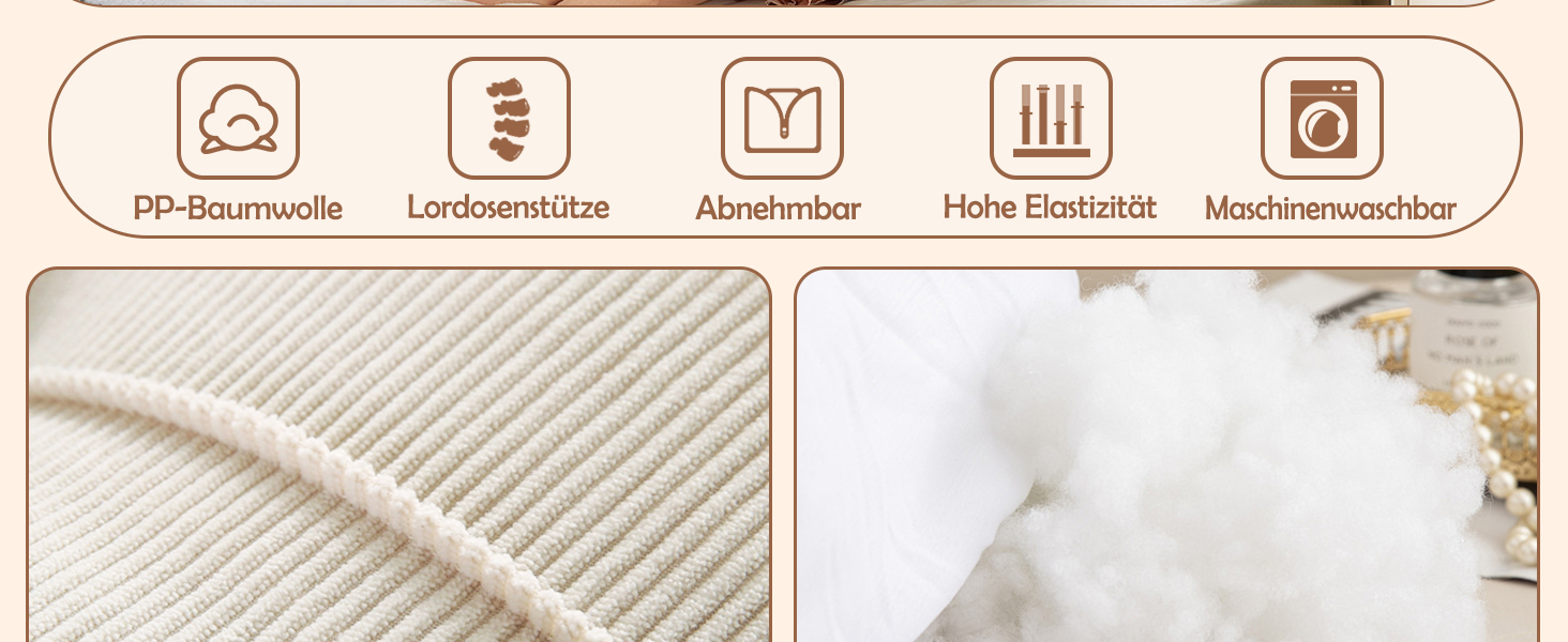 Підголовник для ліжка Keilkissen: Зручний трикутник для підтримки спини та шиї (80x50x20 см)