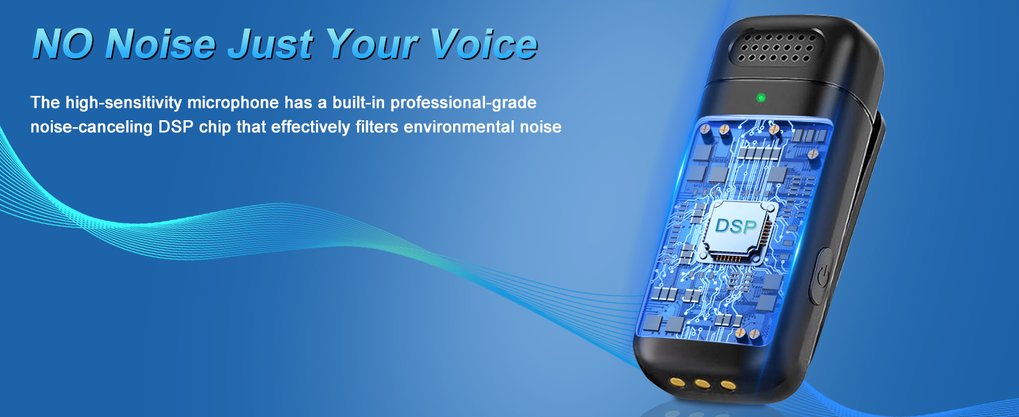 Камерний мікрофон бездротовий для iPhone/Android/Laptop, Mini мікрофон, професійний Dual USB-C, для відеозапису, стрімінгу, Vlog, YouTube, TikTok