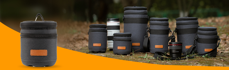 Чохол для об'єктива камери TARION: міцний, водонепроникний, для Canon, Nikon, Pentax, Sony, Olympus