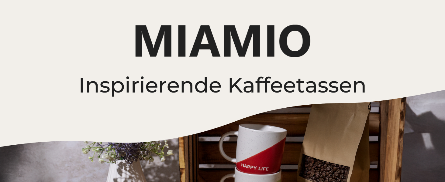 Набір кавових чашок Miamio 4 шт. по 300 мл з приколами. Подарунок для мами, тата, друзів, сім'ї. Безпечно для мікрохвильовки та посудомийної машини (Дизайн A)