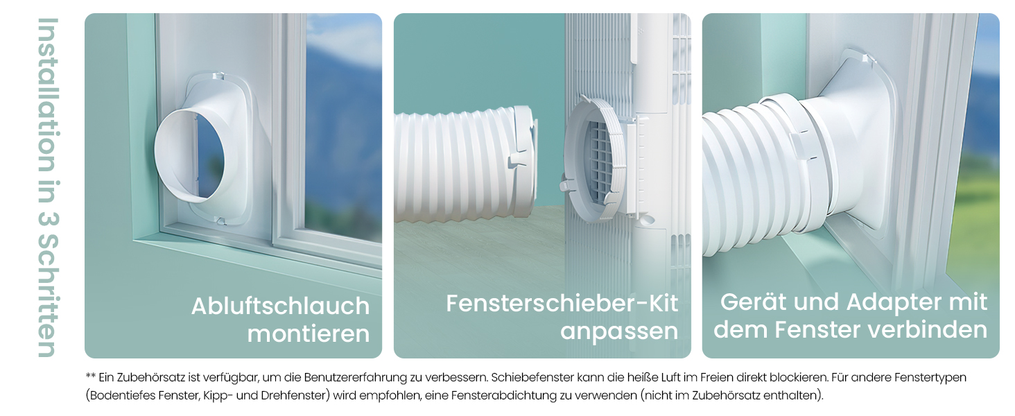 Мобільний кондиціонер Comfee Breezy Cool Pro 2.0, 7000 BTU (2.0kW), охолодження, вентиляція, осушення, керування через додаток, для кімнат до 68м³