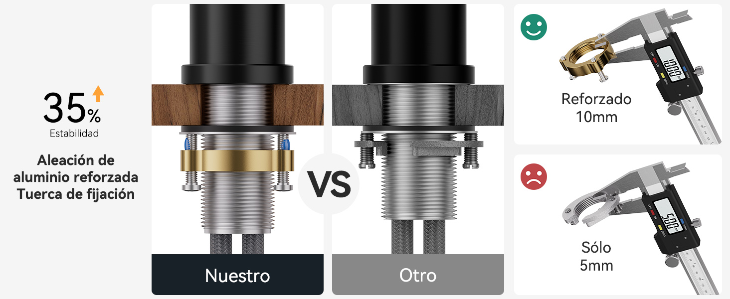 Кран кухонний CECIPA Hochdruck чорного кольору, висувна модель з душем, двома режимами струменя, поворотний на 360°, з нержавіючої сталі, ×207B (L-подібний, високий тиск)