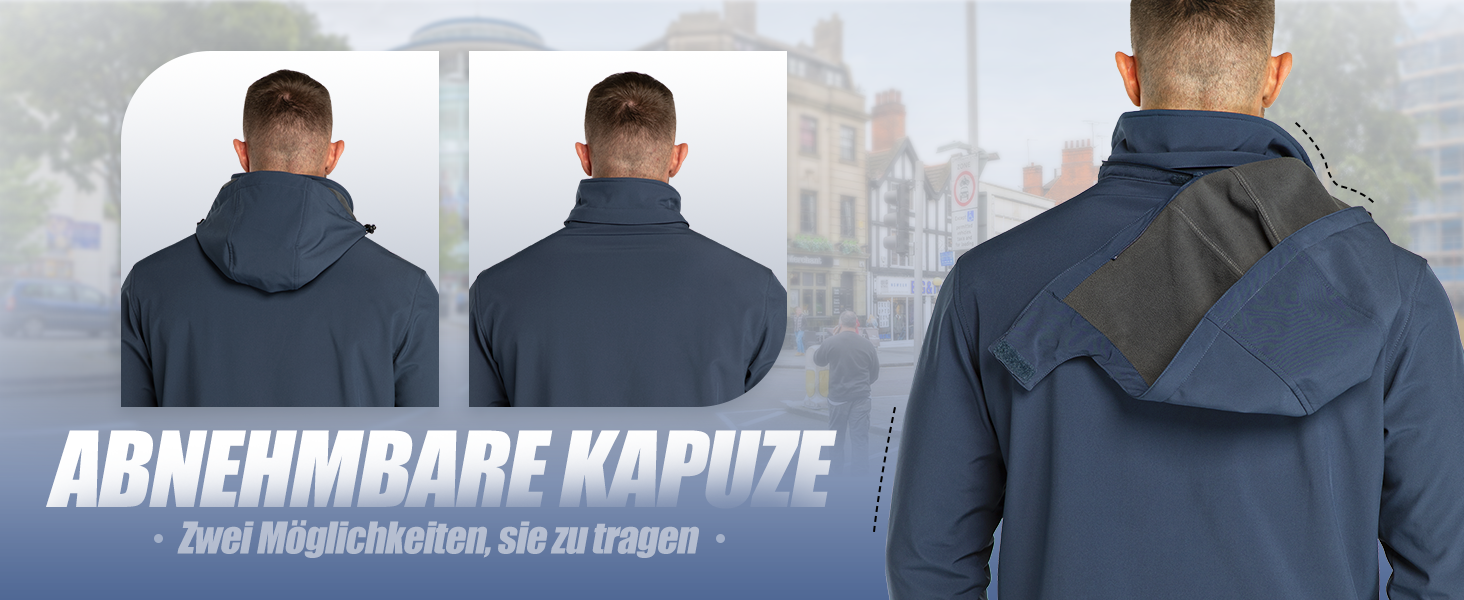 Чоловіча куртка Softshell водонепроникна для активного відпочинку та аутдору, демісезонна, розмір S, чорна