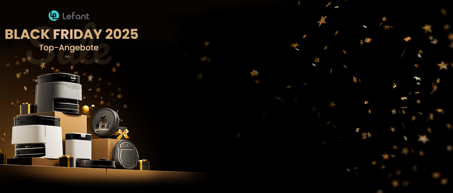 Робот-пилосос LEFANT M1 з функцією миття підлоги, 5500Pa, 200 хвилин роботи, мультимапінг, зони заборони, для шерсті тварин, килимів та твердих підлог