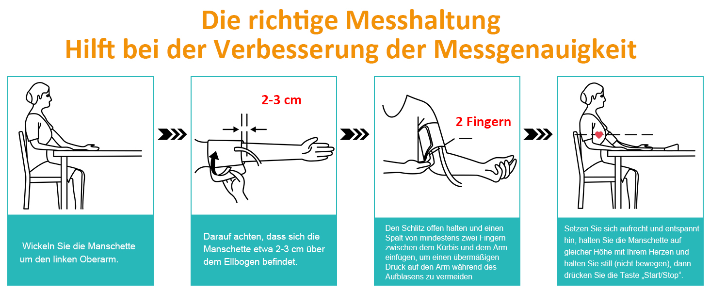 Тонометр AILE на плече для дому, цифровий з регульованою манжетою (22-42 см), автоматичний, для вимірювання артеріального тиску