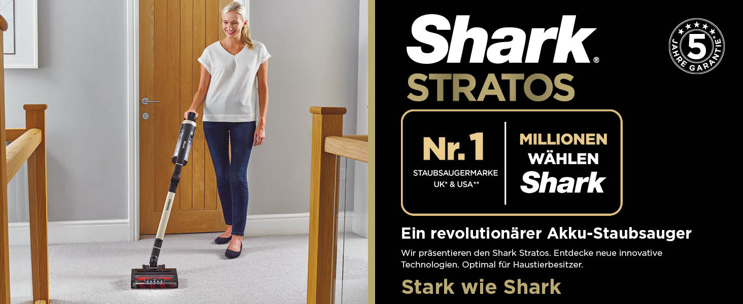 Shark Stratos бездротовий акумуляторний пилосос PowerFins Plus, 60 хв роботи, Anti-Hair Wrap, CleanSense IQ, насадки для щілин та різних поверхонь, рожеве/антрацитове, IZ400EU (набір Stratos для видалення шерсті тварин та догляду за авто)