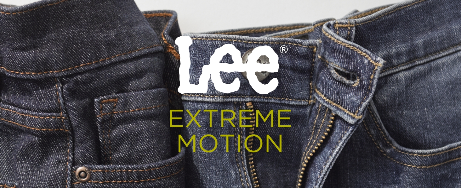 Чоловічі джинси Lee Extreme Motion спортивні, завужені, 36W/30L