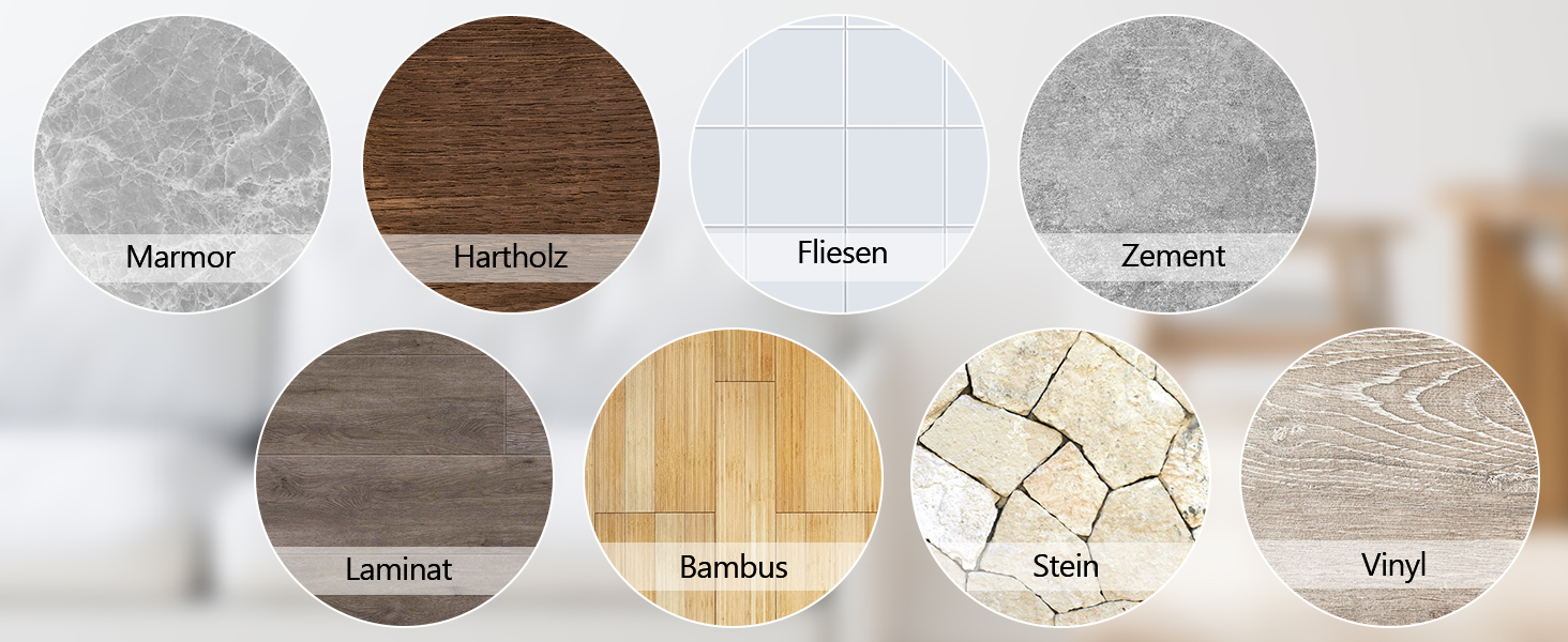 Набір для миття підлоги MASTERTOP з відром, моп з нержавіючою ручкою та 3 насадками, набір відра та мопа 2 в 1, плоский моп з функцією віджиму для ламінату, плитки (бежевий), комплект змінних насадок (3 шт.)