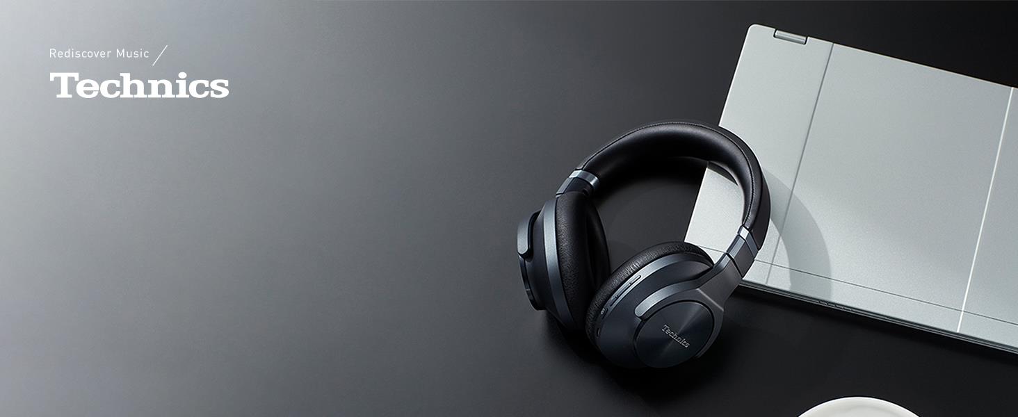 Навушники Bluetooth Technics EAH-A800E-S сріблясті з шумозаглушенням та мікрофоном, складані, бездротові
