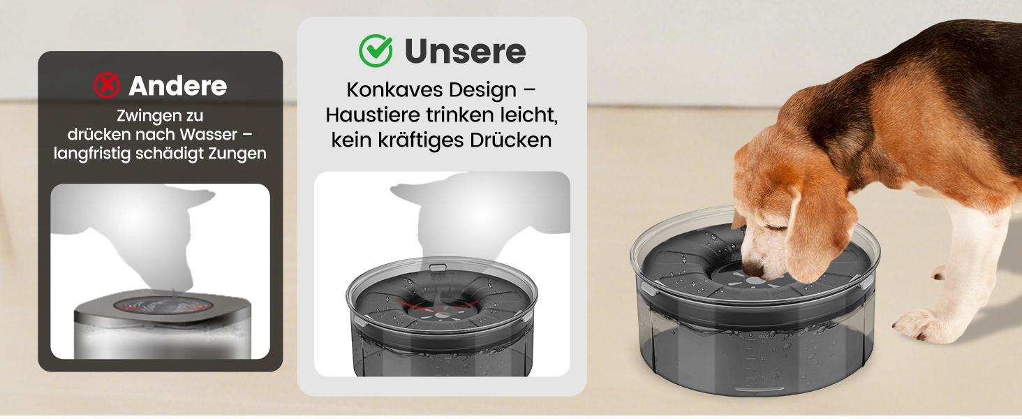 Миска для собак PETTOM 3L без облизування, анти-облизування, велика, витокостійка, чорна