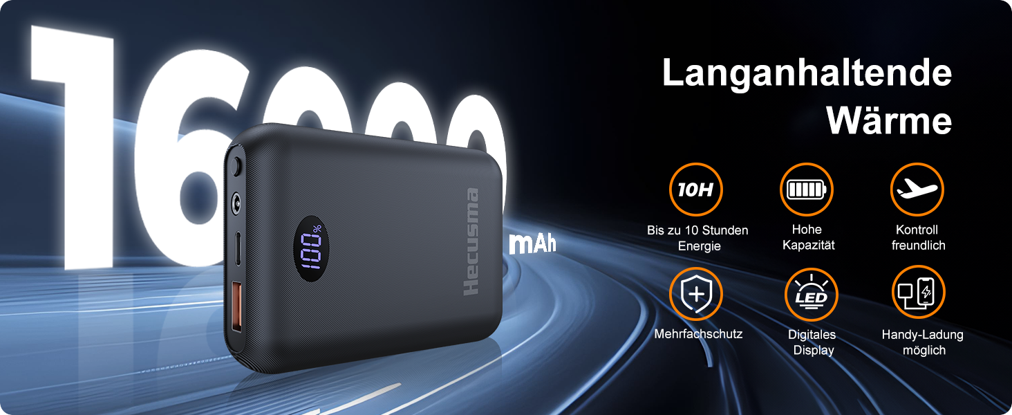 Електрична гріюча жилетка для жінок з Powerbank 16000mAh 7.4V - тепла жилетка для сноубордингу, катання на моториках та активного відпочинку