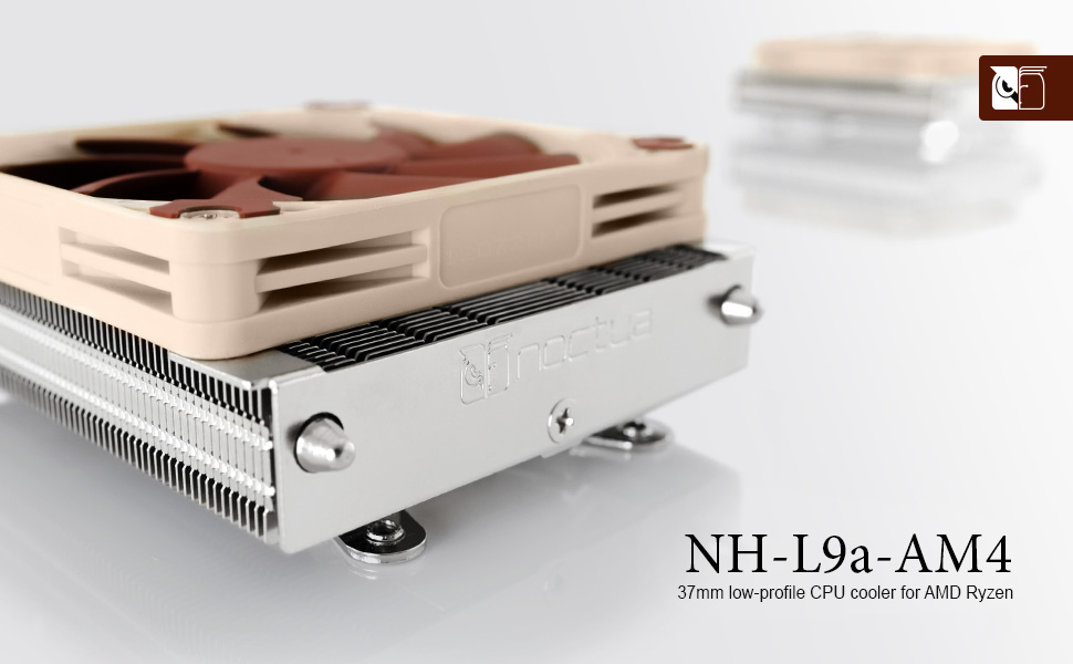 Noctua NH-L9a-AM4: Кулер для процесора AMD AM4 (Коричневий)