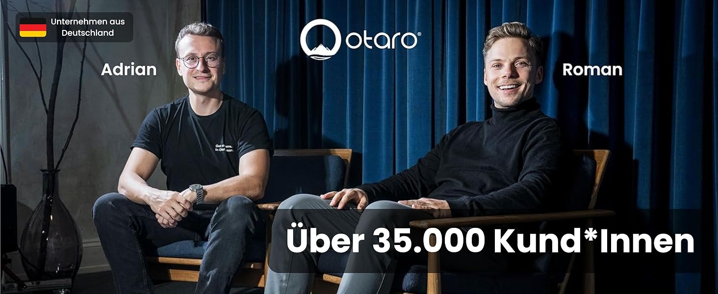 Сумка для падел-тенісу Otaro (35л) для 2 ракет та м'ячів | Чорна | Німецька якість
