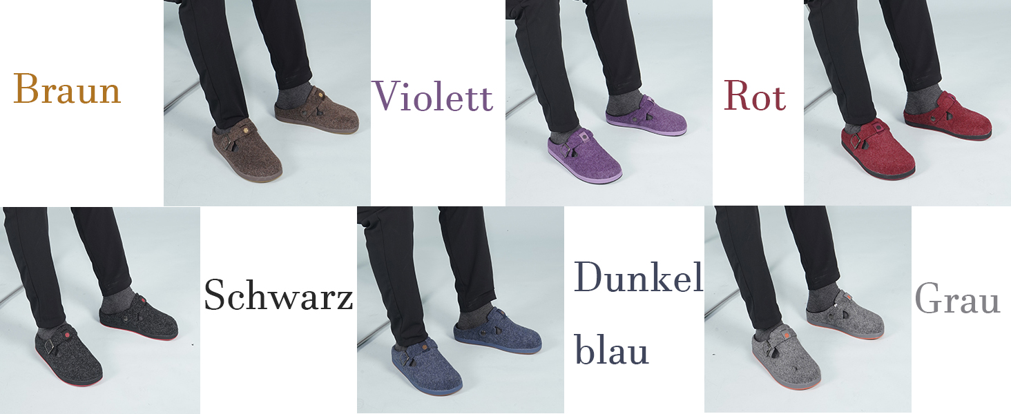 Фетрові тапочки Sisttke для дому, чоловічі/жіночі, зимові, закриті, з супінатором, темно-синій, 36 EU