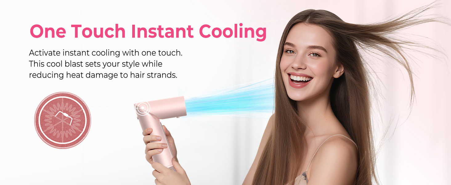 Pro Airbrush Air Styler 6 в 1: Фен-щітка, плойка, стайлер для волосся, 1000W (Червоний)