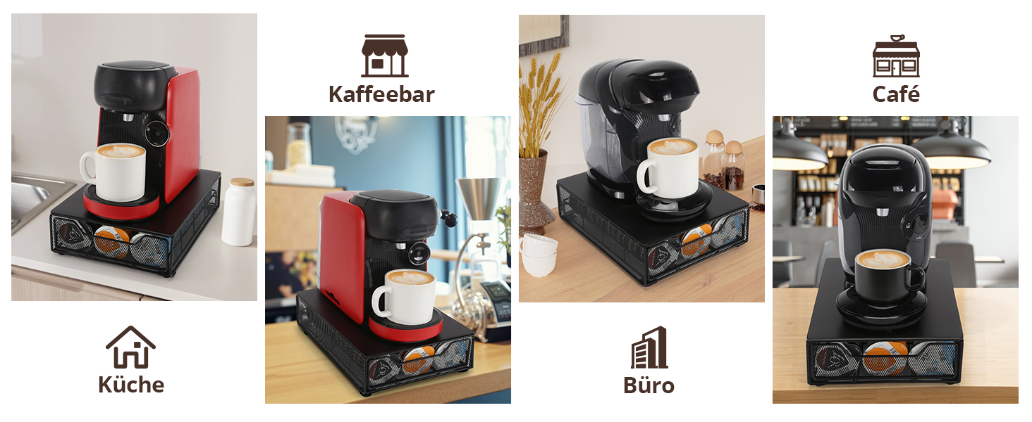 Тримач для кавових капсул, сумісний з Tassimo — органайзер для зберігання капсул кави