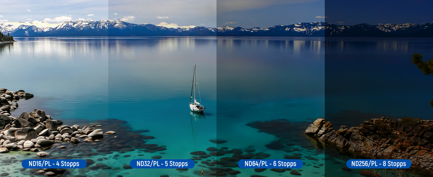 Набір фільтрів NEEWER для DJI Osmo Pocket 3: ND/CPL, UV, 6 шт.