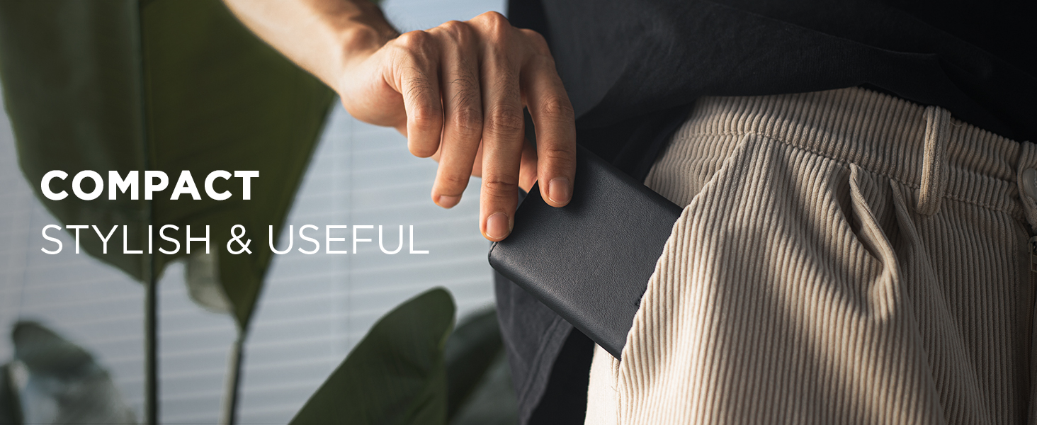 Кредитне шкіряне портмоне VULKIT RFID з відділенням для купюр, ID-віконцем та монетним відділенням, магнітний замок (Espresso)