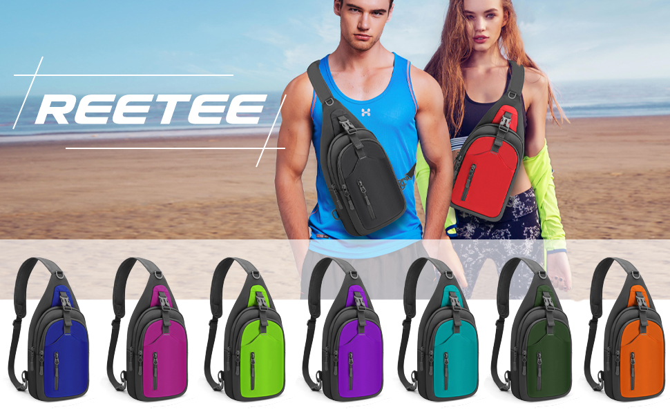 Чоловіча нагрудна сумка-рюкзак на плече, Crossbody Bag, для активного відпочинку, велоспорту, прогулянок з собакою (темно-зелений)