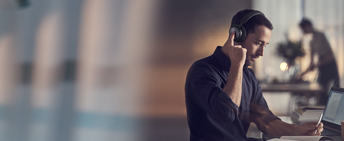 Bang & Olufsen Beoplay HX: Навушники Bluetooth з шумозаглушенням, до 40 годин роботи, чорні