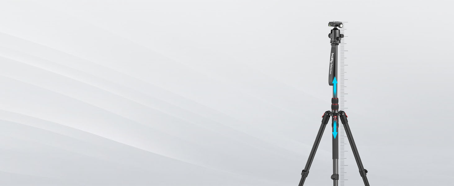 Штатив SMALLRIG з моноподом та кульовою головкою 360° (36 мм), 78'/200 см, вантажопідйомність 15 кг, для фото та відеозйомки