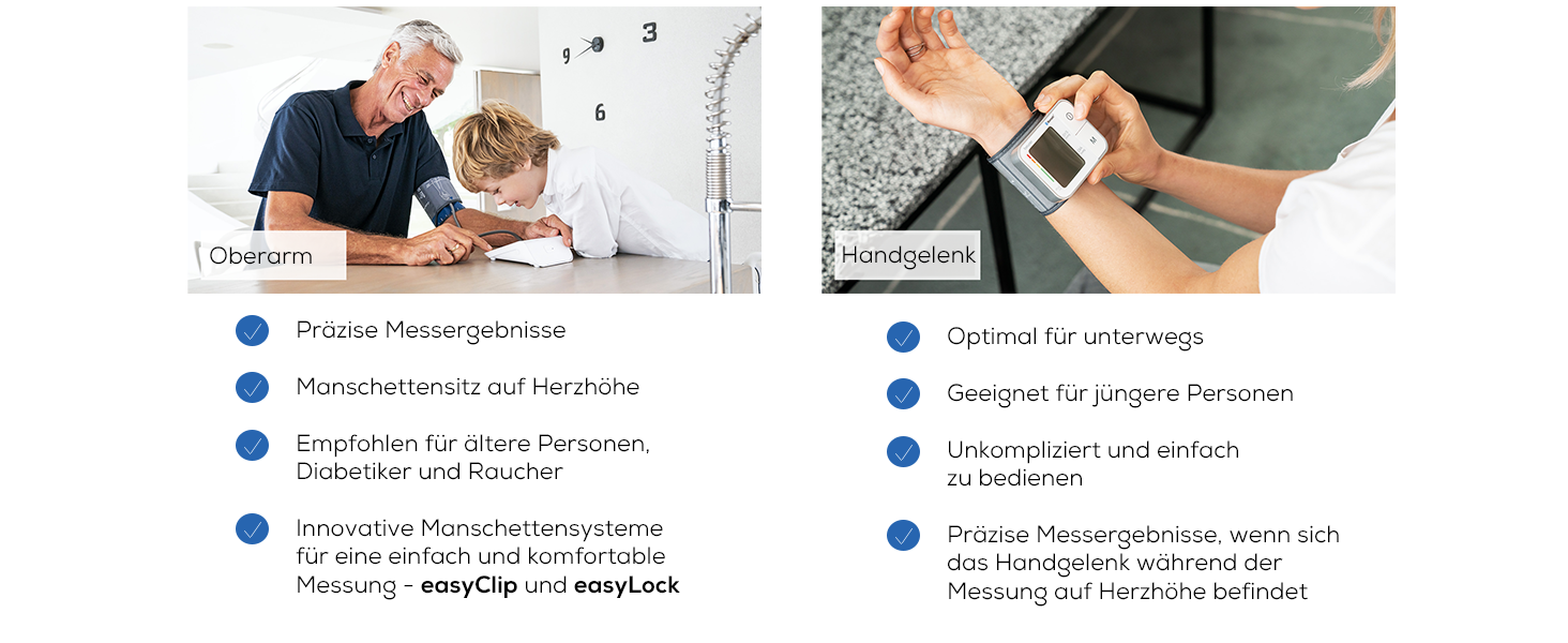 Тонометр Beurer BC 54 на зап'ясті з технологією Inflation, індикатор ризику, визначення аритмії, об'єм зап'ястя 13,5-21,5 см, з додатком, передача даних до Apple Health та ін. 2 x 60 місця для зберігання даних