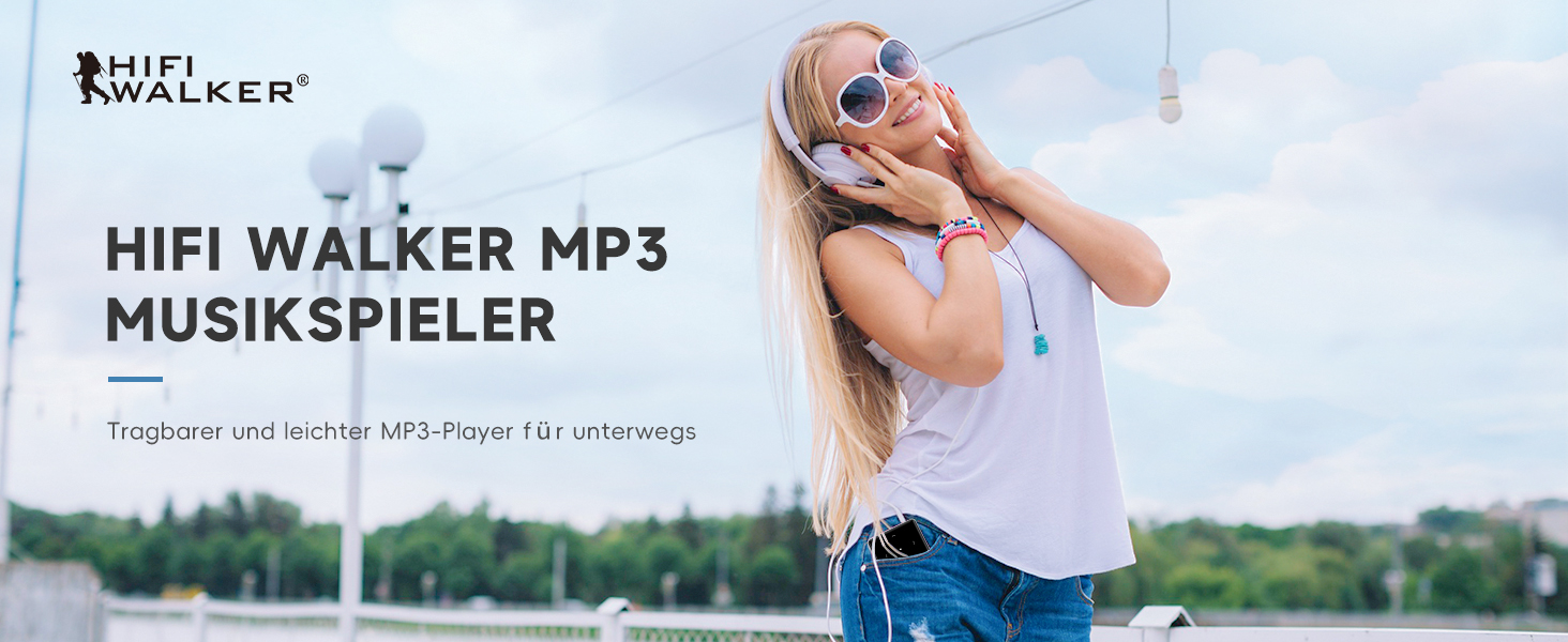 MP3 плеєр HiFi WALKER M7 128GB з Bluetooth 5.0, 2.4
