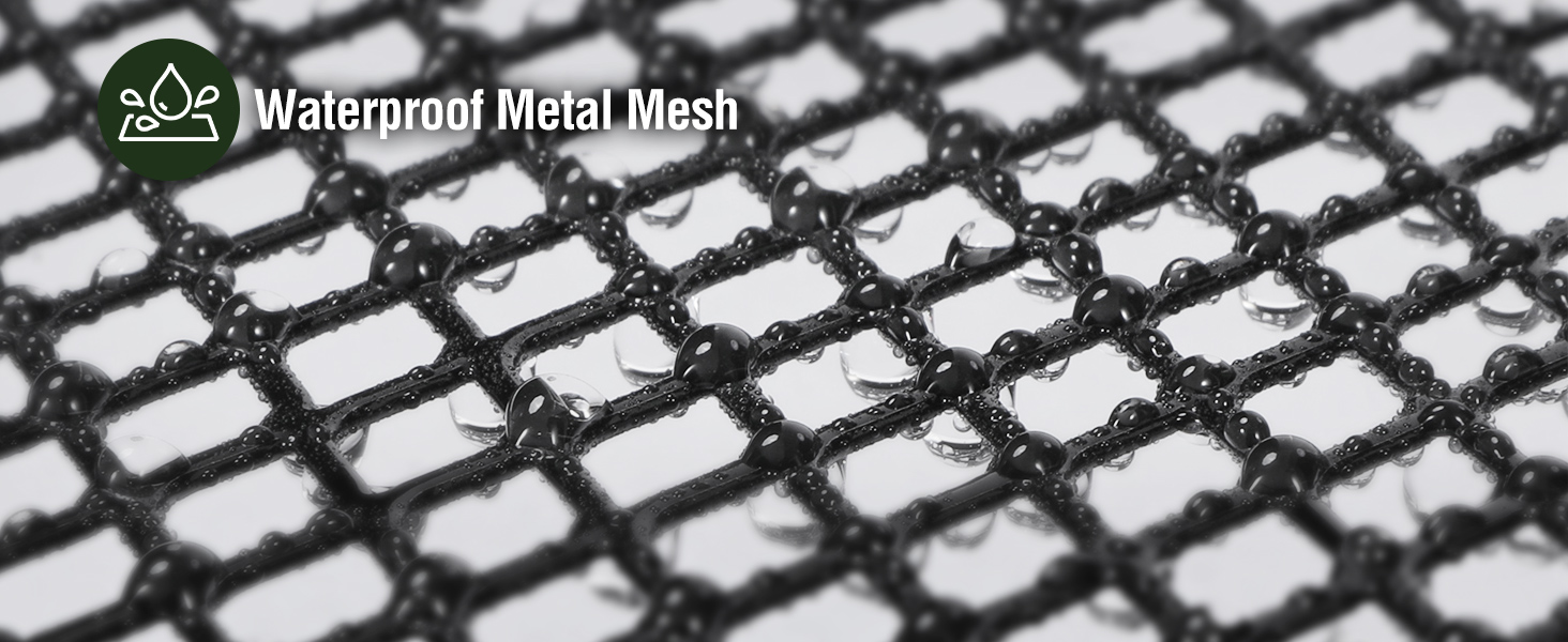 Складний стіл для пікніка REDCAMP 60x40 см, чорний - портативний стіл для кемпінгу, BBQ, приготування їжі на природі з регульованими ніжками