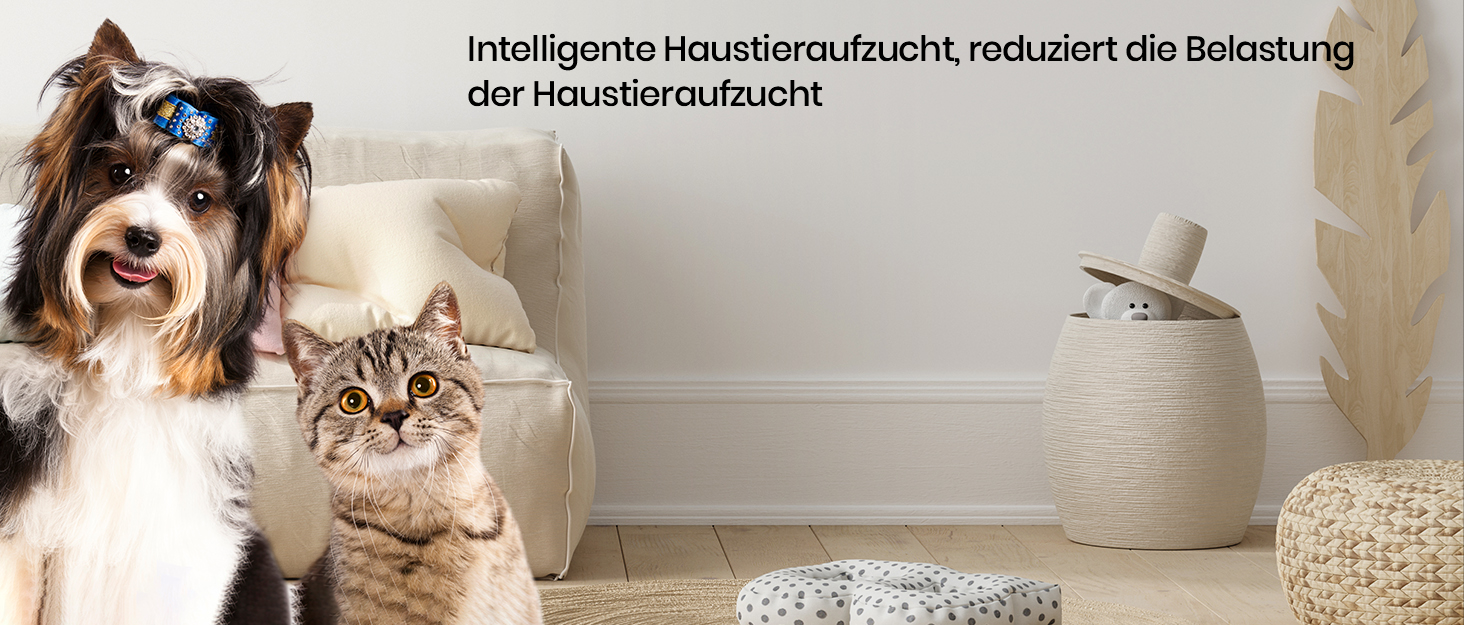 Автомат для годування котів Frienhund з 2 мисками, 7л, з Wi-Fi, програмування через APP, Alexa, для кількох котів