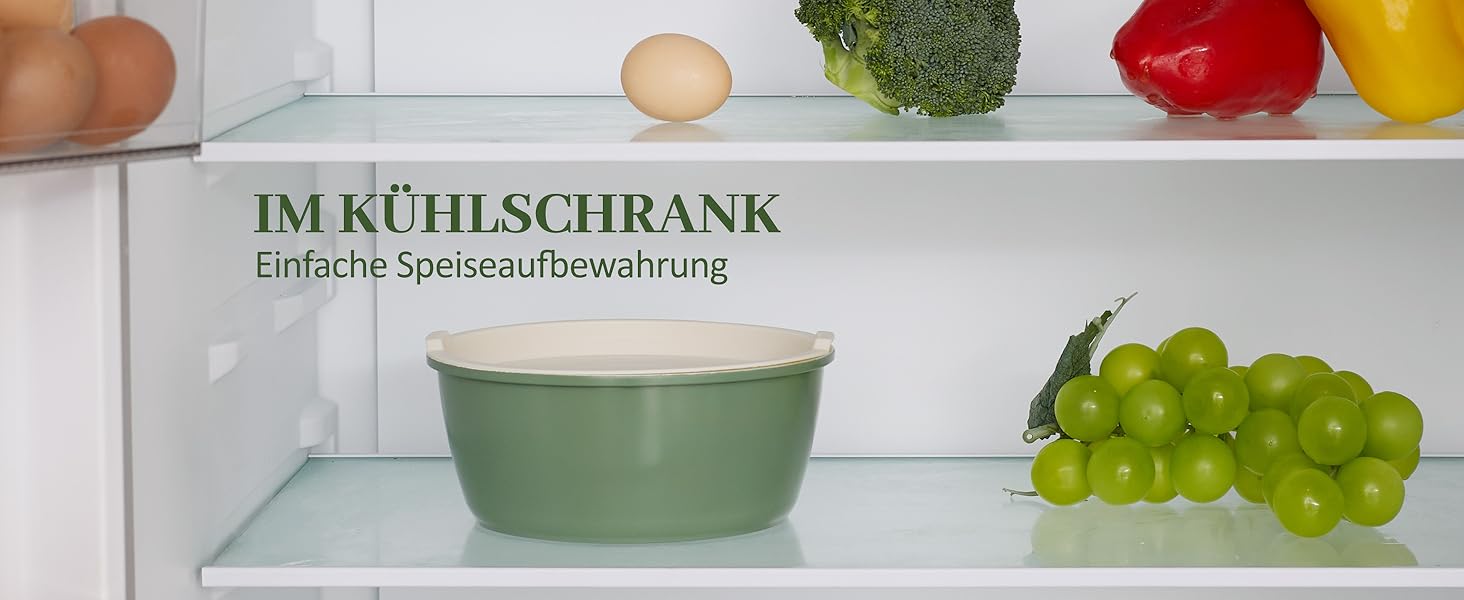 Набір посуду керамічний 23 предмети з антипригарним покриттям та знімними ручками, чорний. Підходить для всіх типів плит, включаючи індукційні. Сковороди 20/26 см, каструля 18 см, сотейник 24 см. Можна використовувати в духовці.