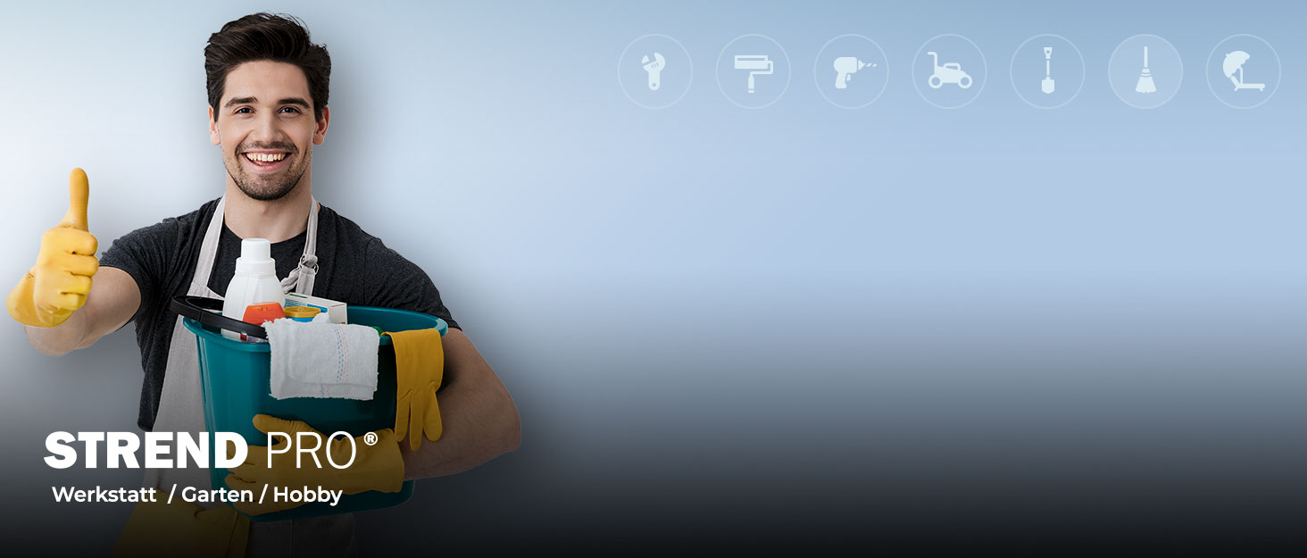 STREND PRO - мийний пилосос для м'яких меблів та килимів, 450W | Для видалення плям та вологого прибирання | 2 насадки | Мийний пилосос для диванів та килимів