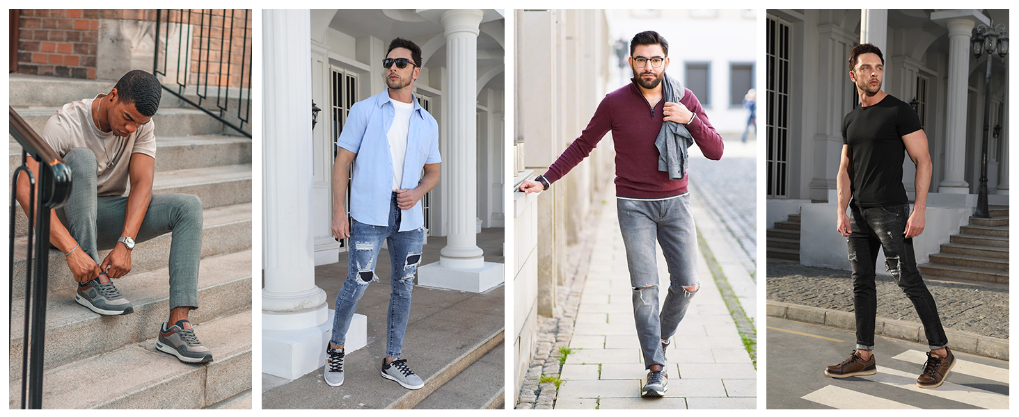 Чоловічі кросівки для активного відпочинку ARRIGO BELLO: легкі, зручні, з натуральної шкіри, розміри 41-46, білі