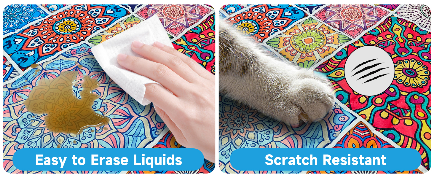 Водонепроникний коврик для собак, ковдра для лежанки, захист меблів, 178 x 76 см (Блискучий медальйон)