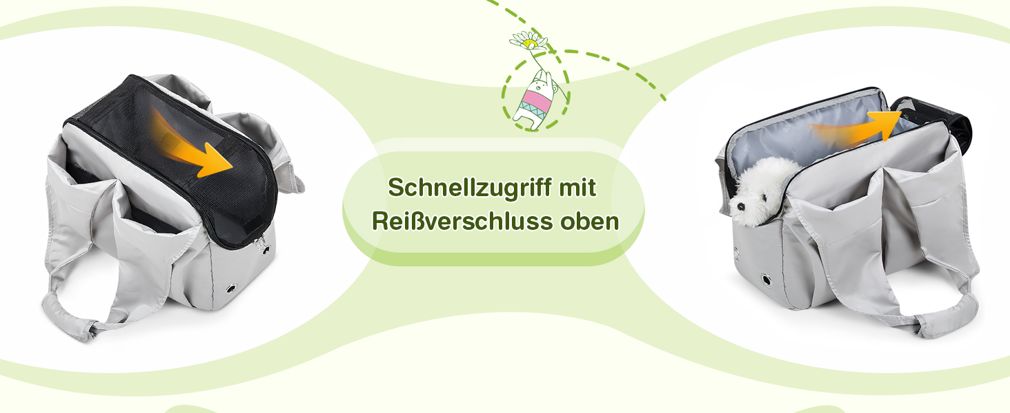 Чорна сумка-переноска для собак та котів ALLSOPETS - легка, дихаюча, для подорожей та відпочинку на природі