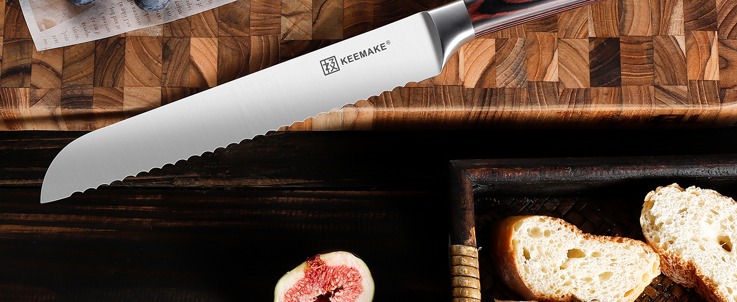 KEEMAKE Profi Ніж для філетування риби 15 см - Нержавіюча сталь, гнучке лезо, для кухні та м'яса. Зручна ручка, подарункова коробка