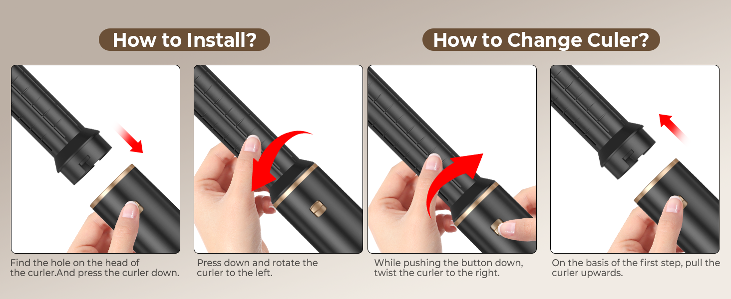 Airstyler Föhnbürste 5 в 1: фен-щітка, 1000W, для створення локонів та об'єму, чорний