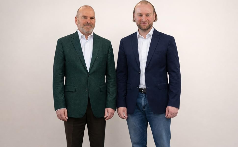 Набір ножів Rügen Mühle Premium, 7 предметів, дерев'яний блок з акації, нержавіюча сталь, чорно-коричневий