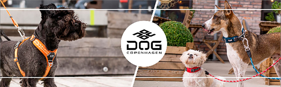 Нашийник для собак DOG Copenhagen Urban Style Classic Red, розмір L (Червоний)
